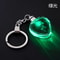 Fairy Rose Heart Crystal LED Keychain Lover Gift Bag Charm 7