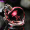 Fairy Rose Heart Crystal LED Keychain Lover Gift Bag Charm 8