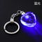 Fairy Rose Heart Crystal LED Keychain Lover Gift Bag Charm 9