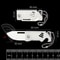 Mini Folding Survival Pocket Knife Portable Outdoor Camping Pendant Tool 5