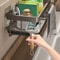 Multifunction Kitchen Sink Rack With Hook Dustproof Hanging Drain Caddy 5