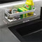 Multifunction Kitchen Sink Rack With Hook Dustproof Hanging Drain Caddy 7