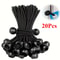 Ultra Secure 20 PCS Ball Bungee Cord Set Elastic Rope Tarpaulin Flagpole TieDowns For Camping Tent 1