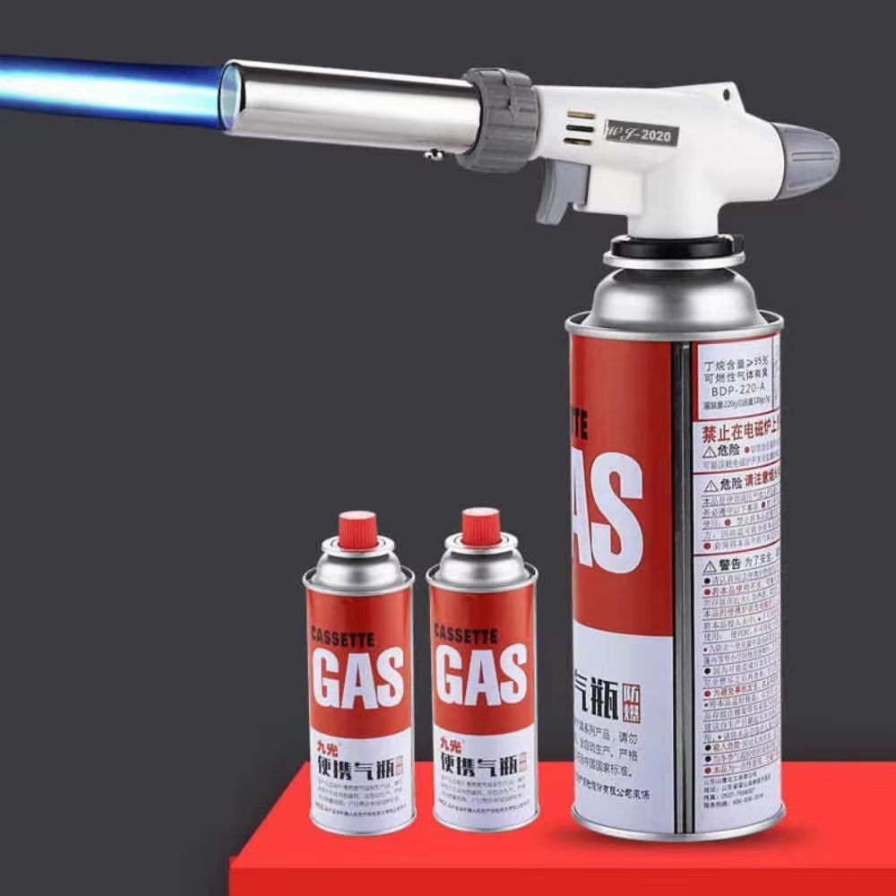 Portable Flame Gun Gas Torch Butane Blowtorch For Welding BBQ And Baking 3