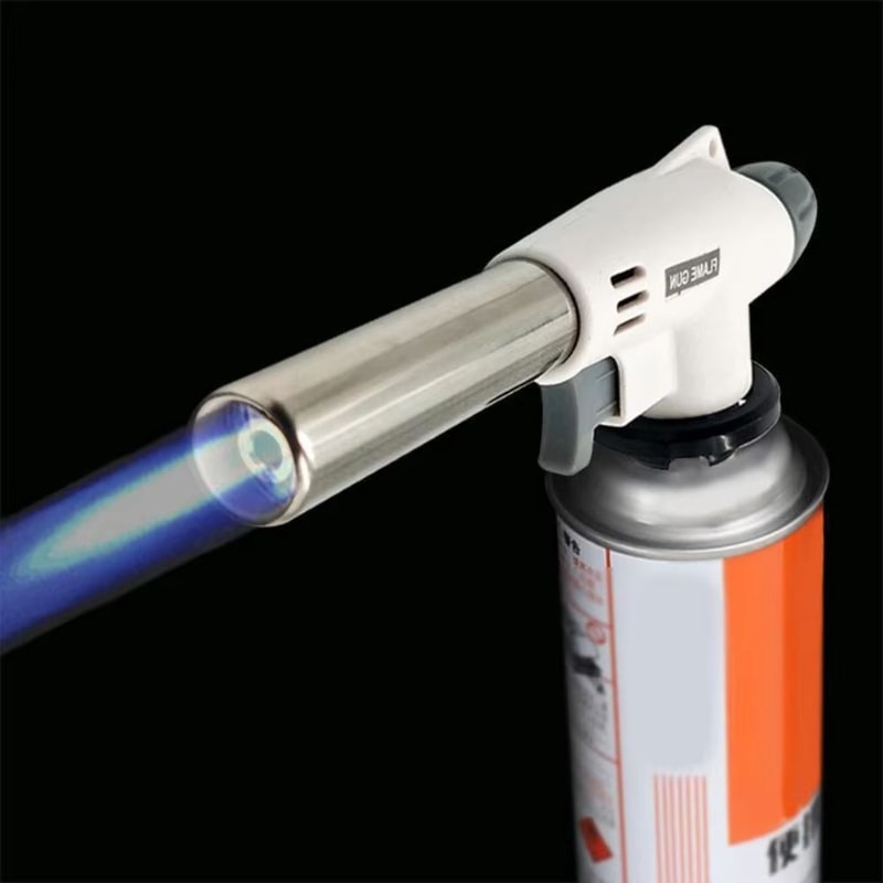 Portable Flame Gun Gas Torch Butane Blowtorch For Welding BBQ And Baking 4