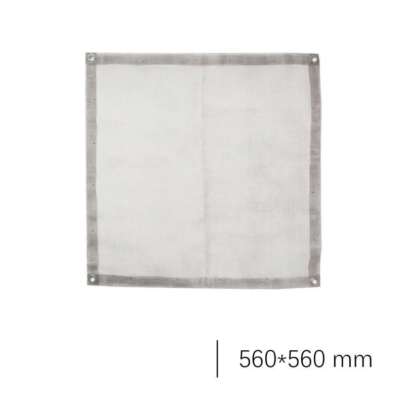 Portable Camping Fire Pit Grill Stainless Steel Mesh Wood Stove Stand Outdoor BBQ Rack 7