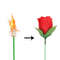 Flame To Red Rose Magic Trick Torch Surprise Prop 5