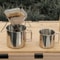 Mini 304 Stainless Steel Foldable Portable Coffee Dripper Rack 0