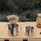 Mini 304 Stainless Steel Foldable Portable Coffee Dripper Rack 4
