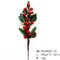 Green And Red Christmas Pine Branch Picks For DIY Holiday Decor 10
