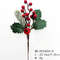 Green And Red Christmas Pine Branch Picks For DIY Holiday Decor 12