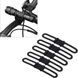 all-ride flexible silicone strap set for bike light & accessory mount