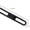 AllRide Flexible Silicone Strap Set For Bike Light Accessory Mount 7