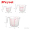 TripleCup Precision Kitchen Measuring Set 2505001000 Ml Durable PVC Liquid Dry Scale Cups 6