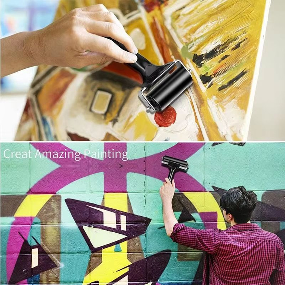 Craft Brayer Roller Set With Mat And Tweezers 5