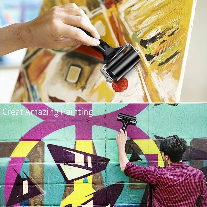 Craft Brayer Roller Set With Mat And Tweezers 5