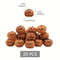 Mini Resin Pumpkin Set 20 Piece Halloween And Fall Decoration 6