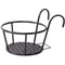 Iron Art Balcony Hanging Flower Pot Holder Basket 1