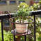 Iron Art Balcony Hanging Flower Pot Holder Basket 4