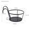 Iron Art Balcony Hanging Flower Pot Holder Basket 6