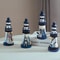 Mediterranean Wooden Lighthouse Ornament 13cm Home Decor 10