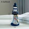 Mediterranean Wooden Lighthouse Ornament 13cm Home Decor 7