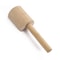Wood Clay Patting Board Solid Wood Pottery Mallet Tool 6