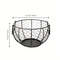 Kitchen Metal Wire Egg Basket With Farm Chicken Cover 4