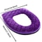 Plush Toilet Seat Cushion Winter Soft Washable Cover 1