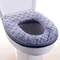 Plush Toilet Seat Cushion Winter Soft Washable Cover 7