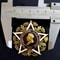 Five Point Star Marshal Commemorative Badge Brooch 3