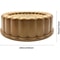 Charlotte Cake Mold Round Aluminium 3D Cake Pan 2