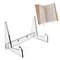 Acrylic Transparent Book Display Stand Vertical Picture Frame Bracket 0