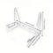Acrylic Transparent Book Display Stand Vertical Picture Frame Bracket 2