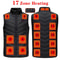 USB Heated Vest Electric Bodywarmer For Men Women With Adjustable Zones 10