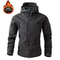 Mens Winter Autumn Waterproof Fleecelined Softshell Jacket M5XL 10