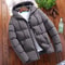 Mens Winter Hooded CottonPadded Windproof Casual Coat LooseFit Plus Size 6XL 1