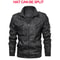 Ultimate Mens FauxLeather Biker Jacket Casual Autumn Moto Style 1