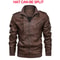 Ultimate Mens FauxLeather Biker Jacket Casual Autumn Moto Style 3