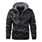 Ultimate Mens FauxLeather Biker Jacket Casual Autumn Moto Style 6