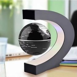 magnetic floating levitation globe led world map lamp