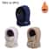 Thermal 3 In 1 Hooded Scarf Hat With Plush Neck Warmer 10