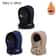 Thermal 3 In 1 Hooded Scarf Hat With Plush Neck Warmer 13