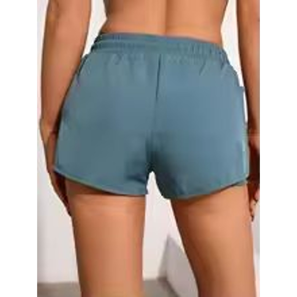High Waist Breathable Elastic Fitness Yoga Shorts 3