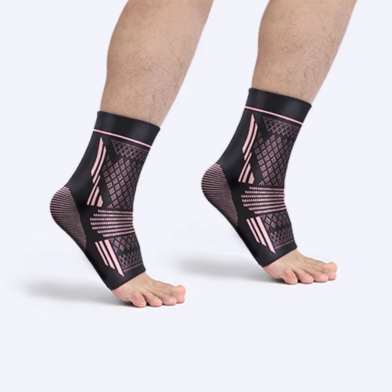 HighElastic Knitted Ankle Protector Sleeve For Sports AntiSprain Support 9