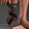 Adjustable Strap Compression Ankle Brace Sleeve With Arch Support Foot Stabilizer 4