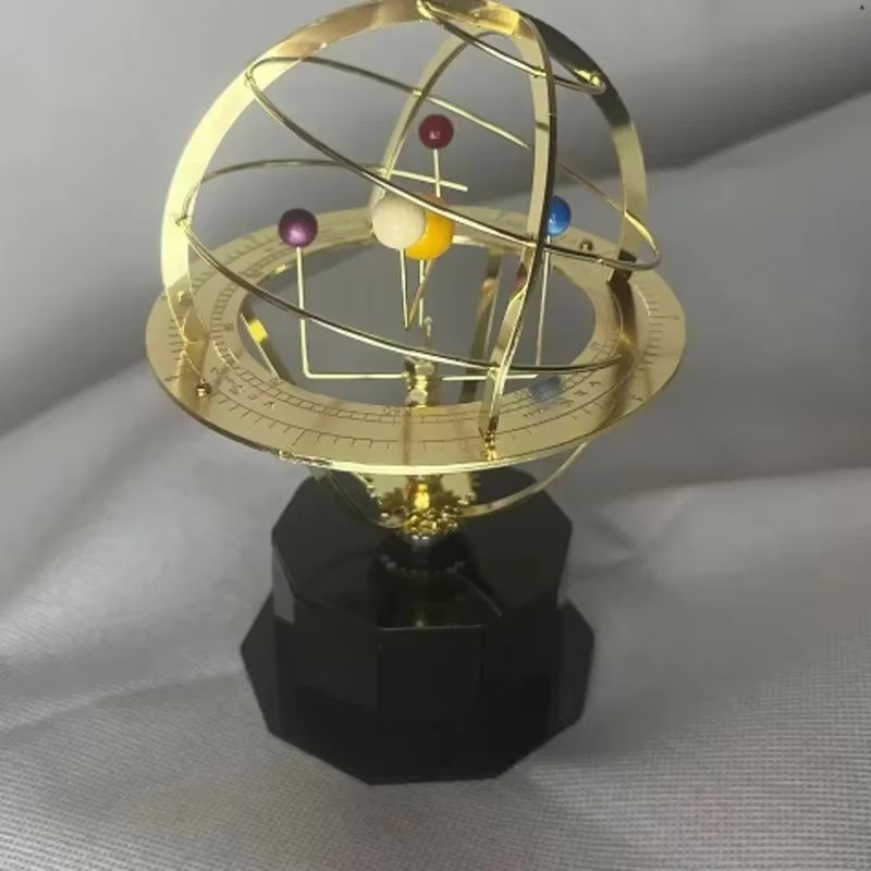 Grand Orrery Metal Mechanical Solar System Model Decoration 6