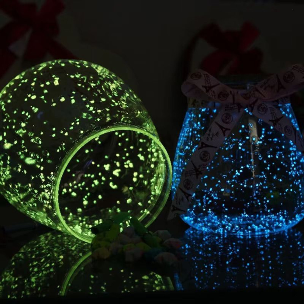 Luminous Particles Sand Colorful Fluorescent Glow Powder For DIY Home Party Deco 1