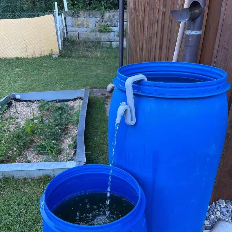 Rainwater Transfer Overflow Kit SelfPriming Siphon Hose Set 1