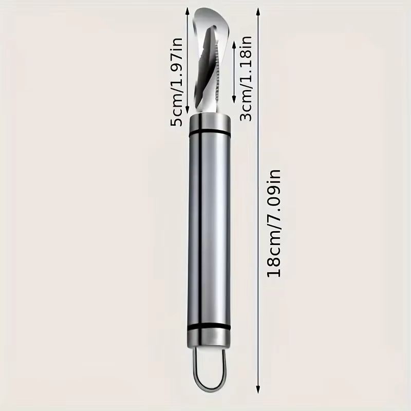 CitrusPro Stainless Steel Orange Lemon Peeler With Handle 4